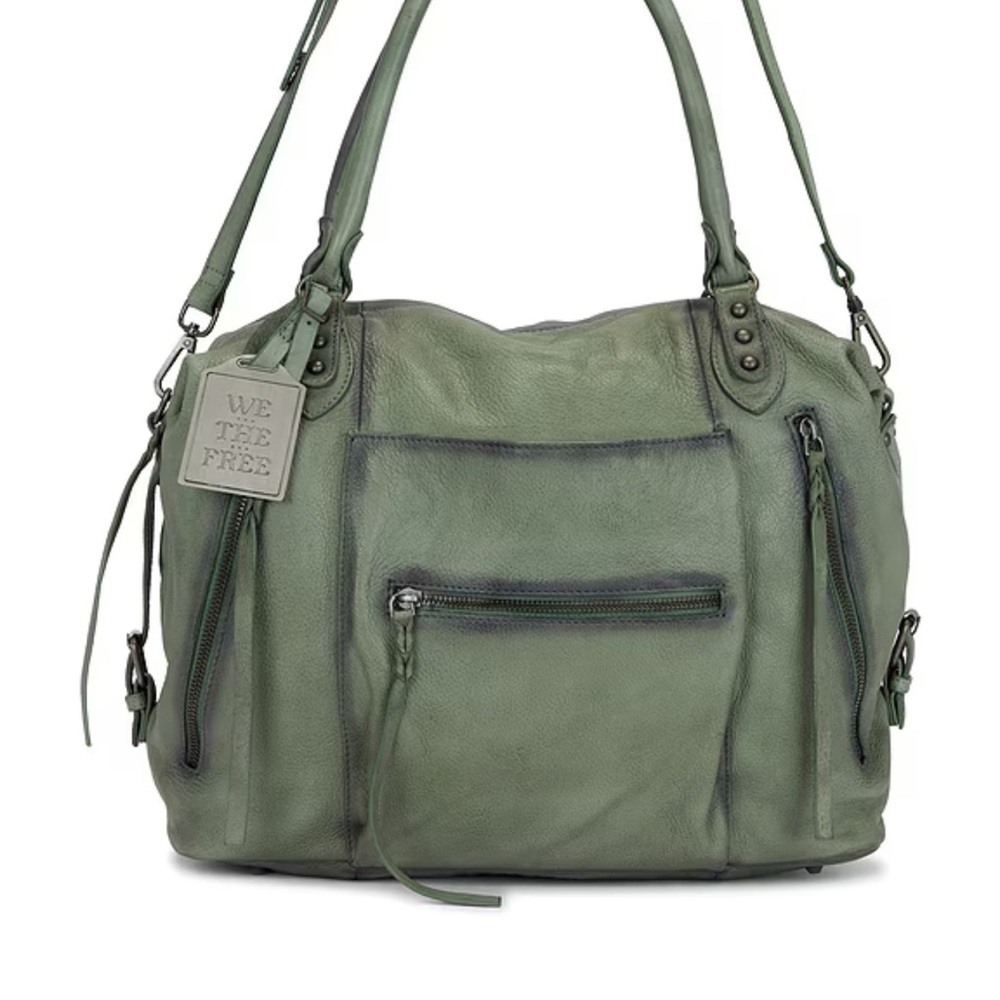 Brand new, never used Free People We The Free Emerson Tote in Secret Sage